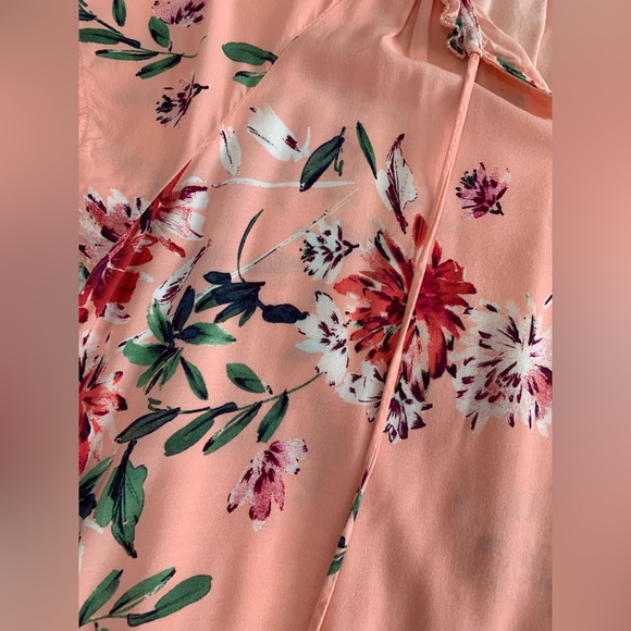St. John's Bay Coral Floral Blouse - Picture 6 of 16